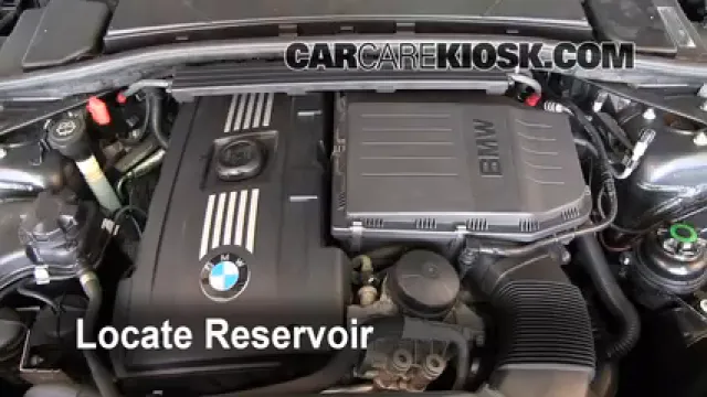 2009 BMW 135i 3.0L 6 Cyl. Turbo Coupe Windshield Washer Fluid Add Fluid